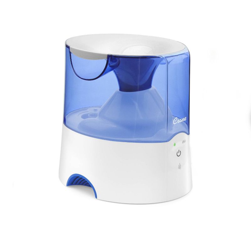 Crane Warm Mist Humidifier - Blue - 0.5gal
