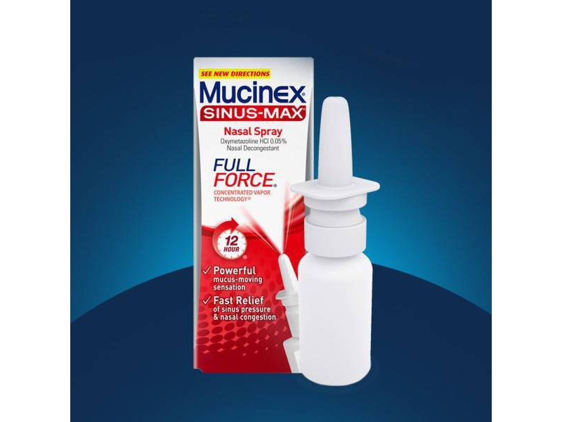 Mucinex Sinus-Max Full Force Nasal Decongestant Spray - 0.75 fl oz