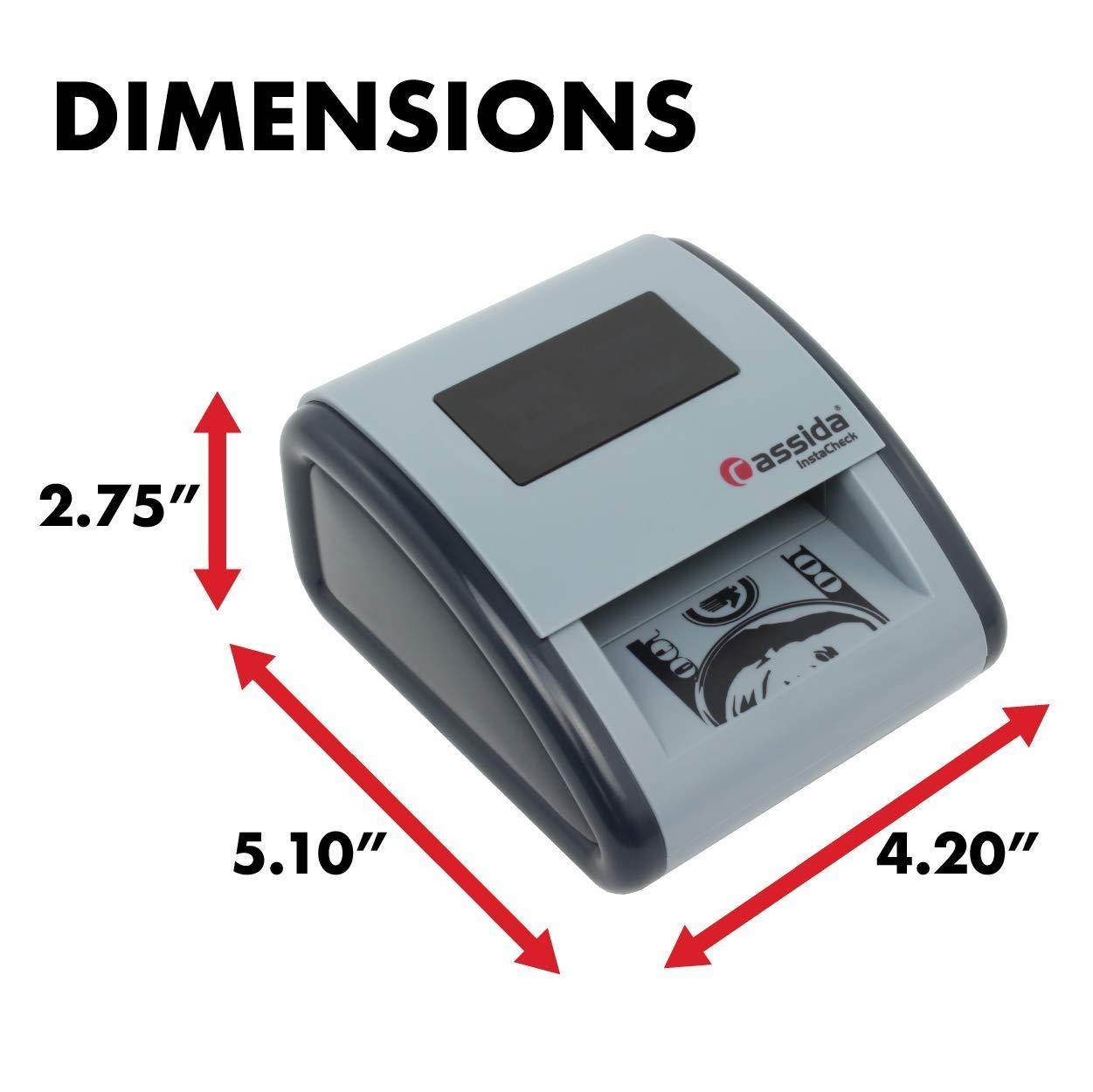 Cassida Small Footprint Easy Read Automatic Counterfeit Detector
