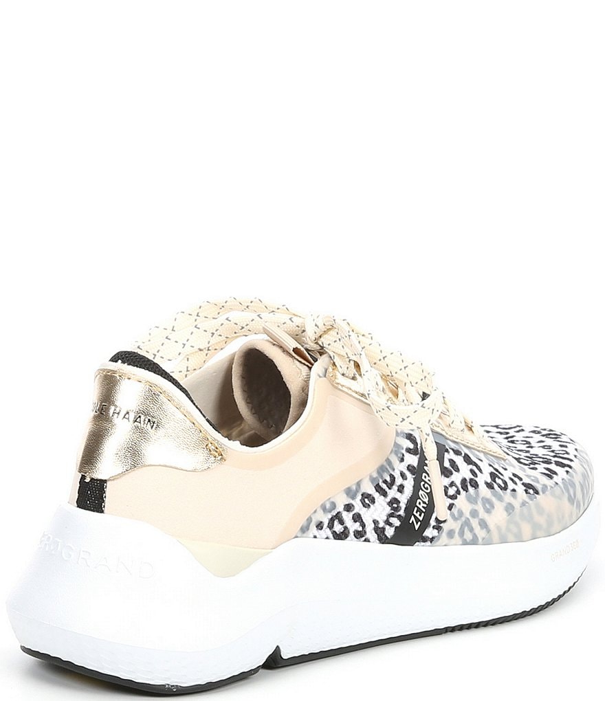 Cole Haan Zerogrand Winner Animal Print Lace-Up Sneakers