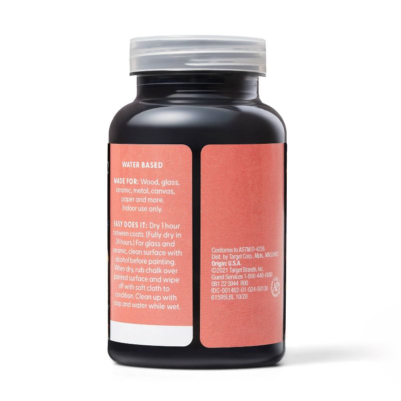 8oz Chalkboard Paint Black - Mondo Llama™