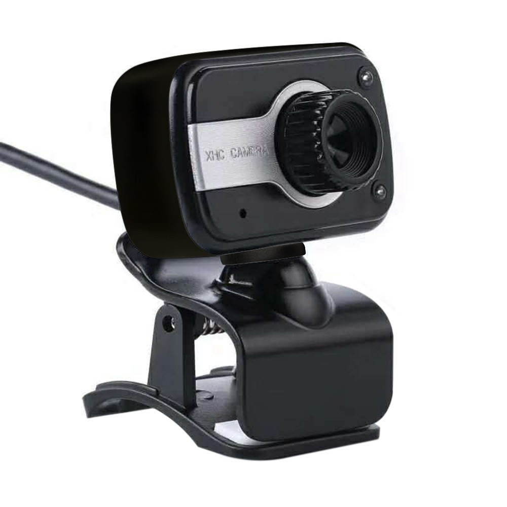 Webcam 1080P Computer Camera with Privacy Cover USB Connection Built-in Noise-reduction Microphone for Live Video