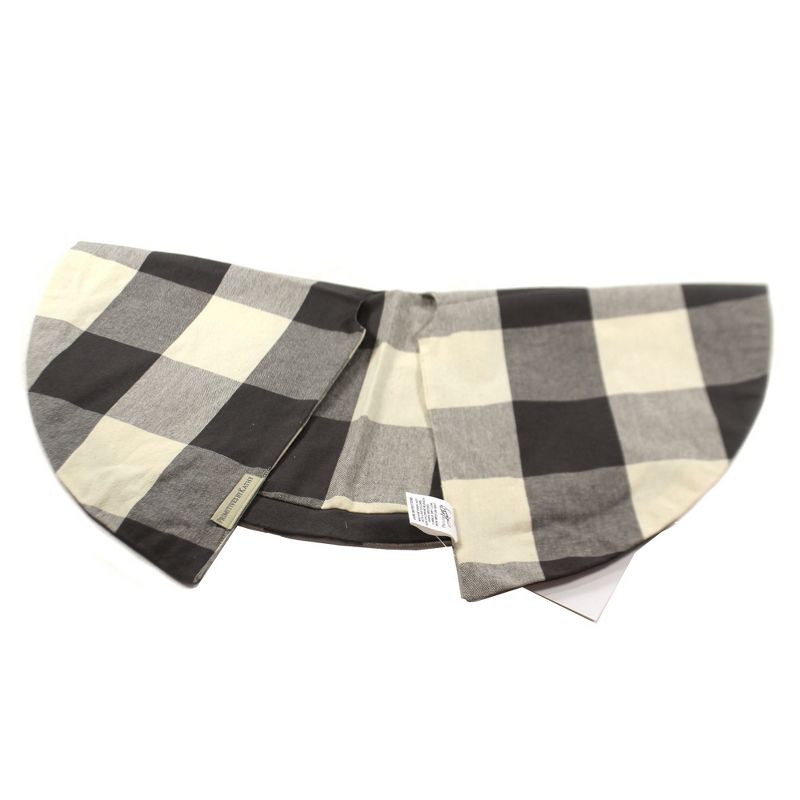 Christmas 24.0" Buffalo Check Med Tree Skirt Holiday Entertain  -  Tree Skirts