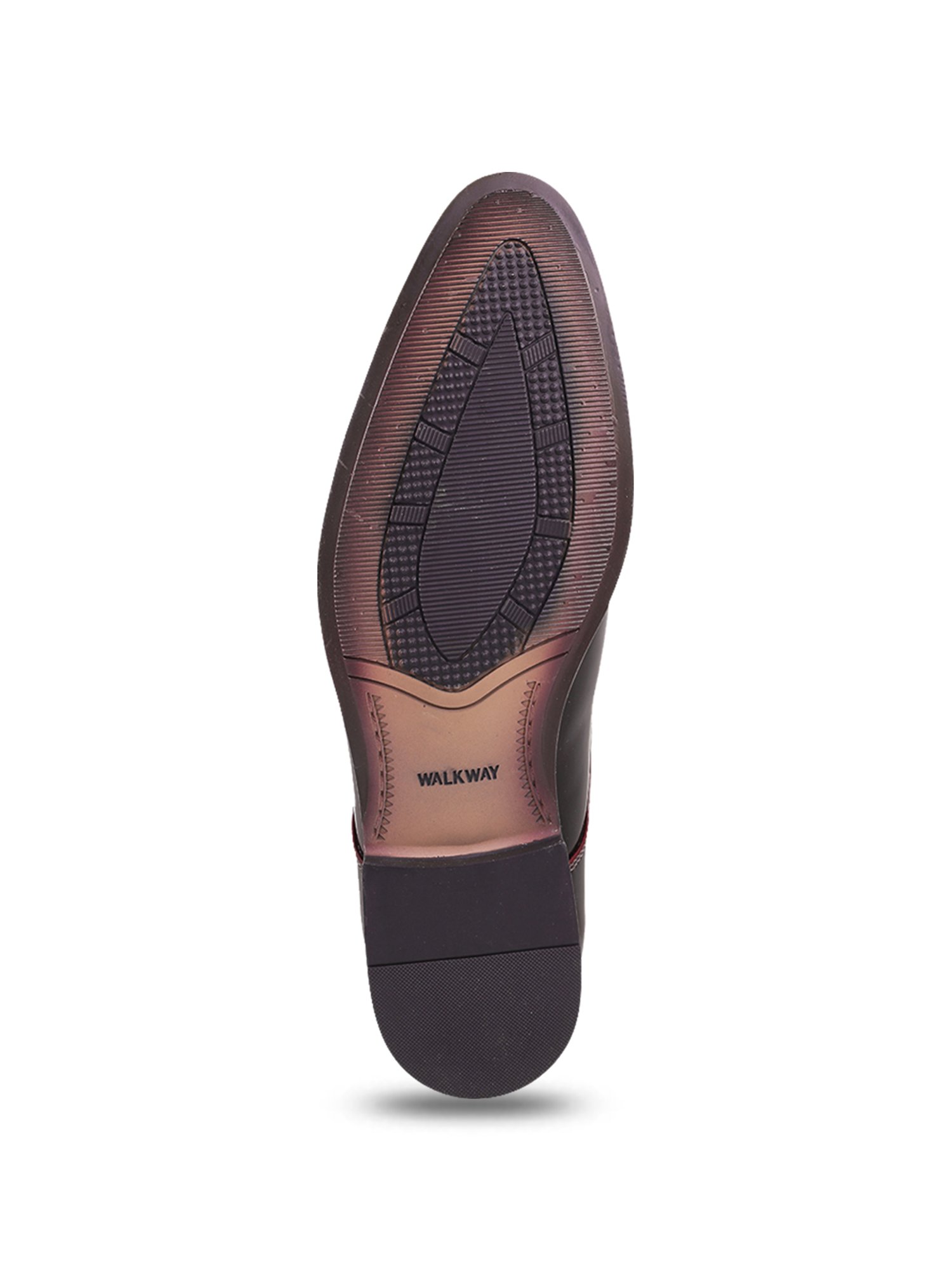 Walkway Men's Wine Derby Shoes