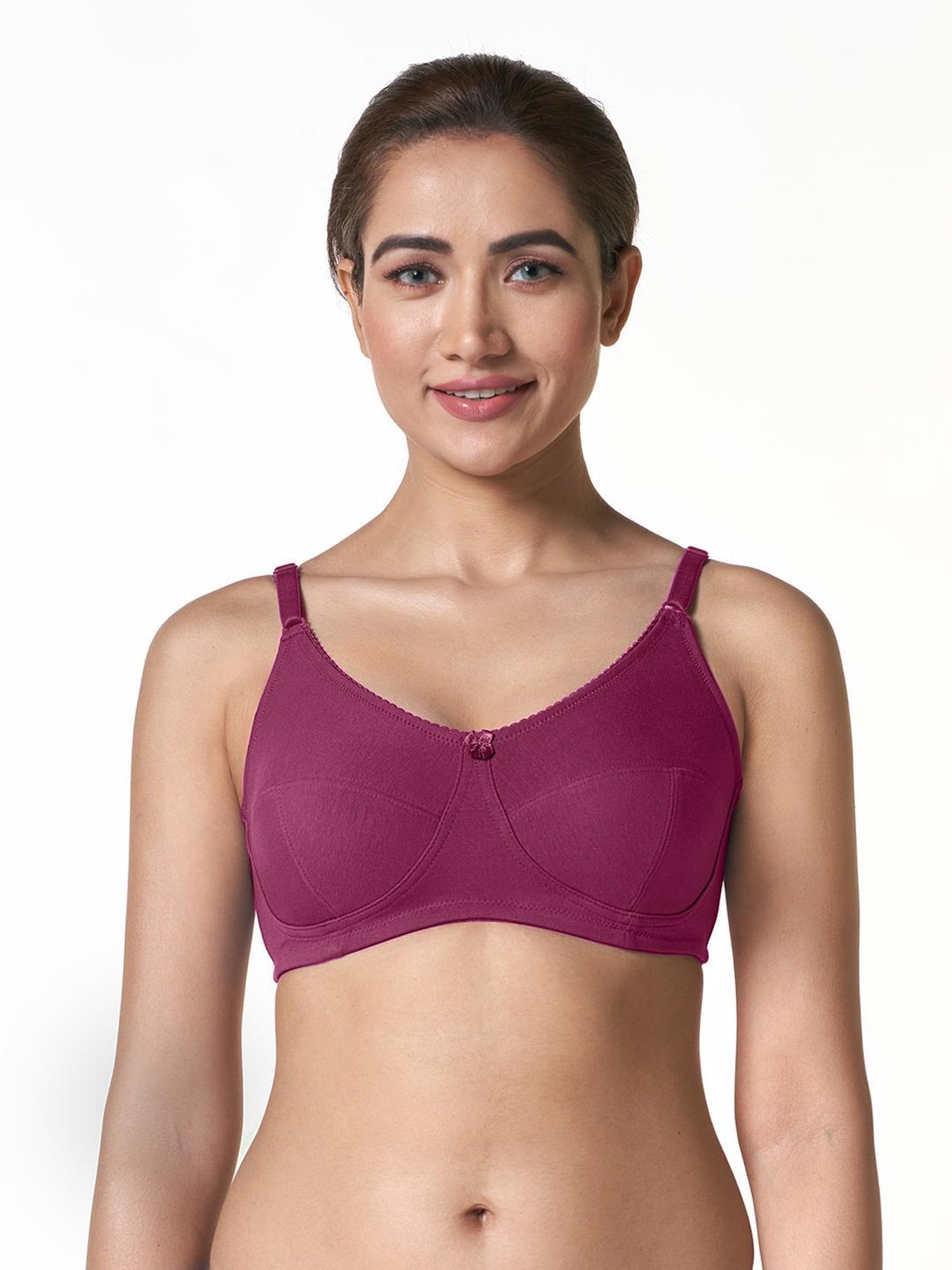 BLOSSOM Maroon Full Coverage Everyday Bra