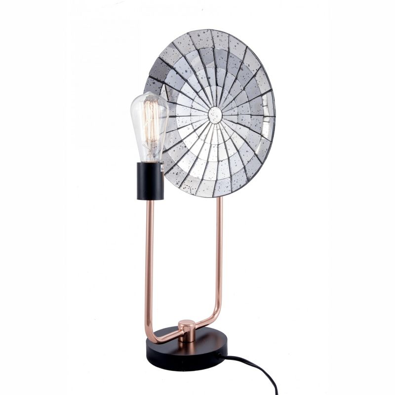 nuLOOM Conway Copper 24" Table Lamp Lighting - Copper 24" H x 13" W x 13" D