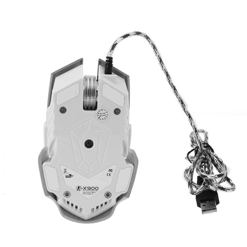 USB Wired Port Pro 3200DPI Macro Optical E-Sports Gaming Mouse 1.7m Wire Length Professional Gamer Mice for PC Computer Laptop