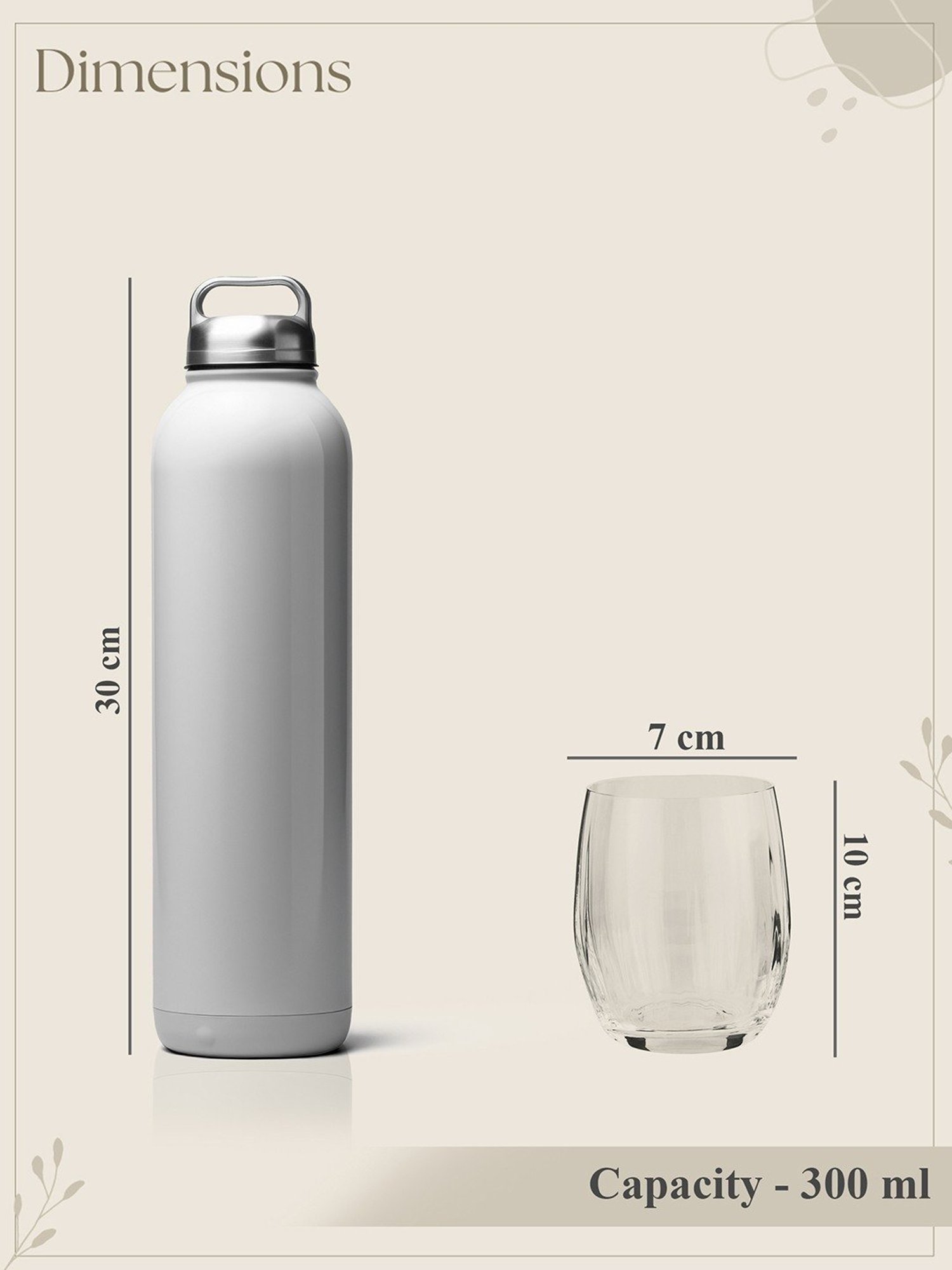 Trovea's European Barrel Crystal Transparent Glass Whiskey Glass - Set of 6