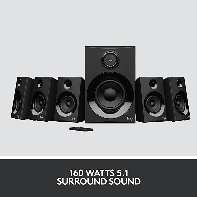 5.1 Surround Sound Speaker System with Bluetooth