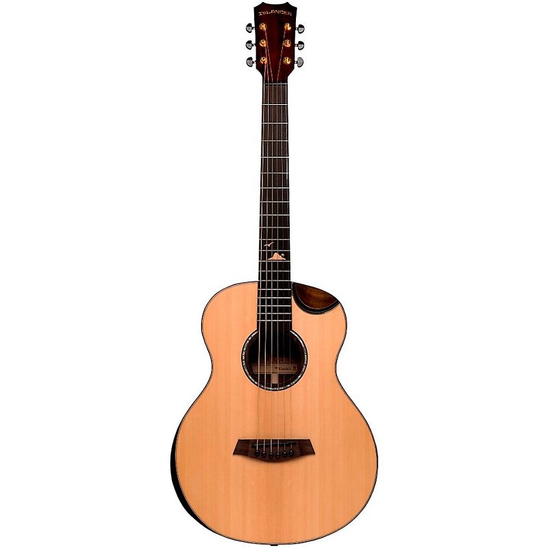 Islander RS-MG-EQ Deluxe Acacia Acoustic-Electric Mini Guitar Natural