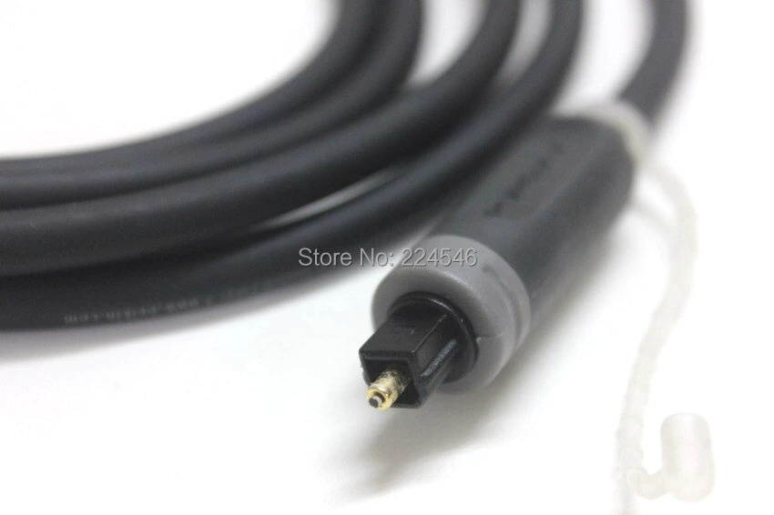 com 6 ft 18 m Digital Optical Audio Cable Toslink Digital Optical SPDIF UltraThin MaleMale Optical Audio Cable THINTOS6