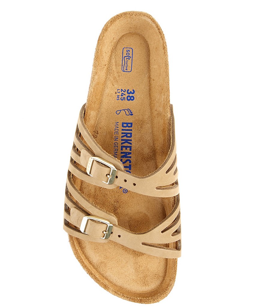 Birkenstock Women's Granada Soft Footbed Nubuck Suede Sandals
