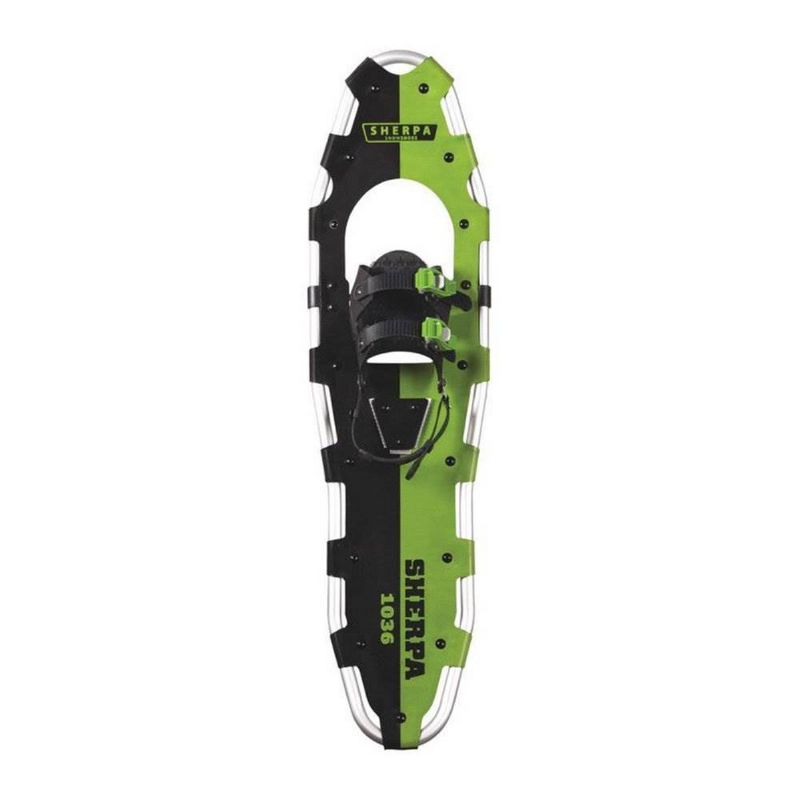 Yukon Charlie's Sherpa 10" x 36" Durable Trail Walking Hiking Snowshoes, Green