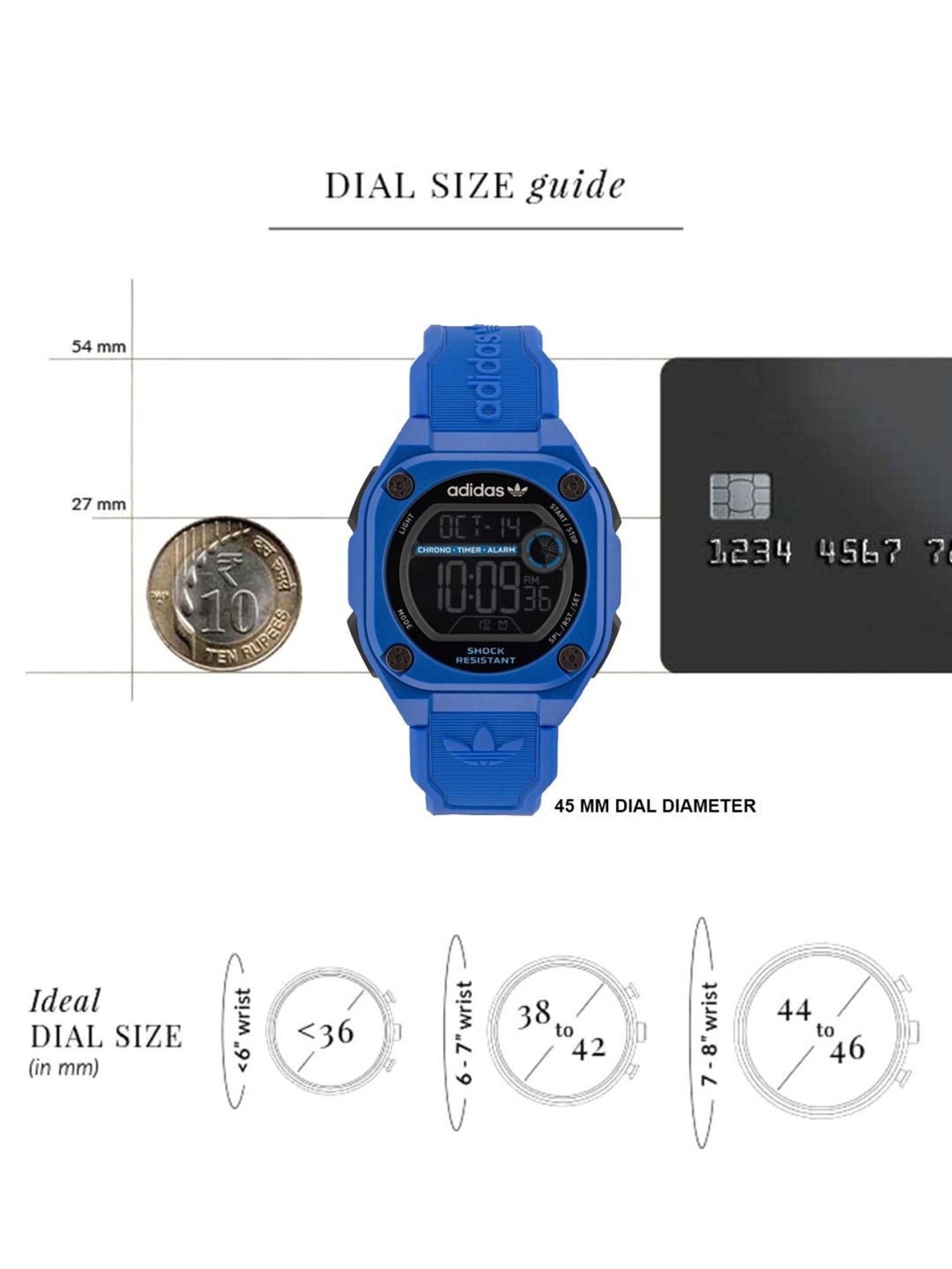 ADIDAS ORIGINALS AOST23061 Digital Unisex Watch