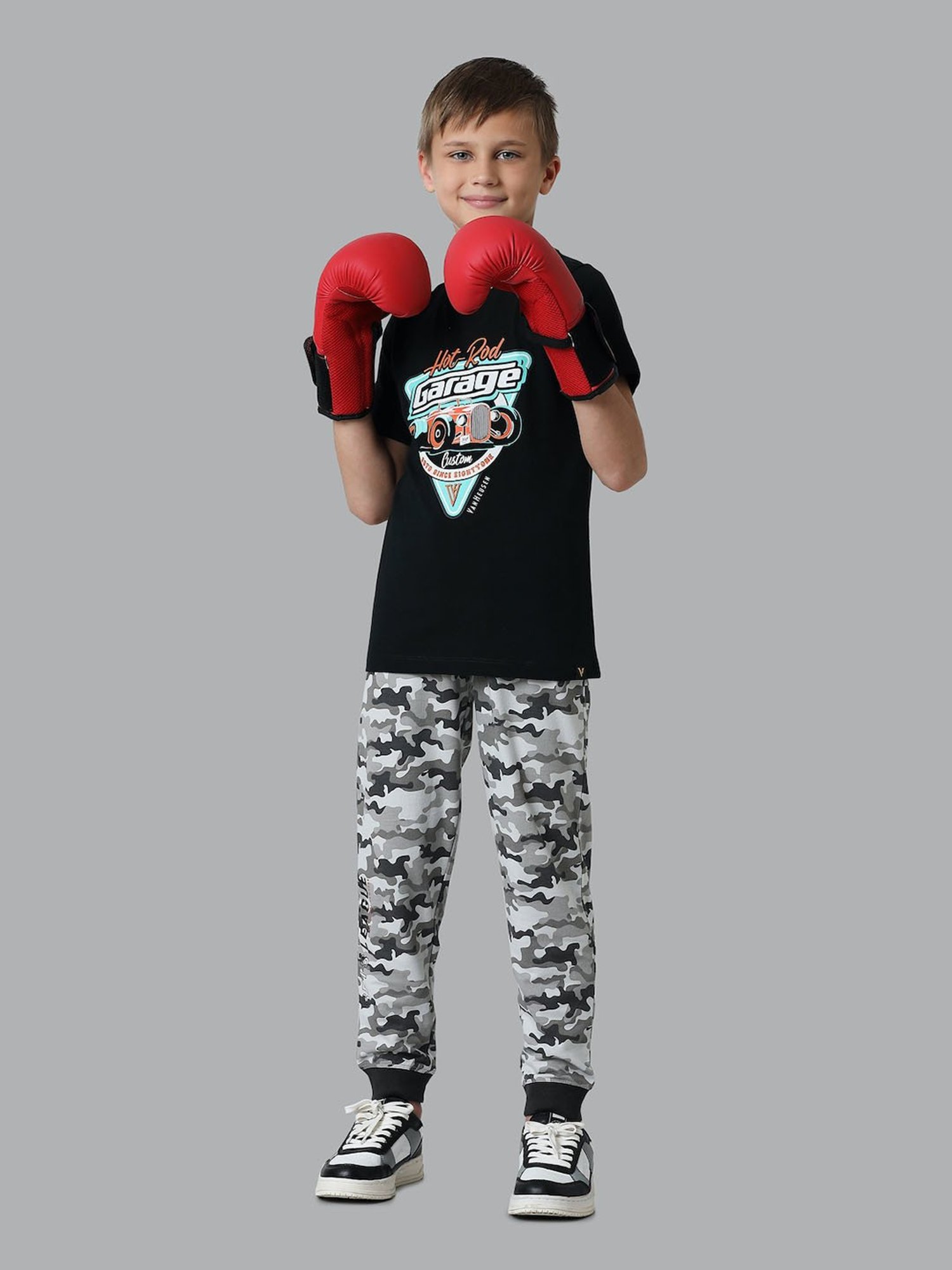 Todd N Teen Kids Navy Cotton Joggers