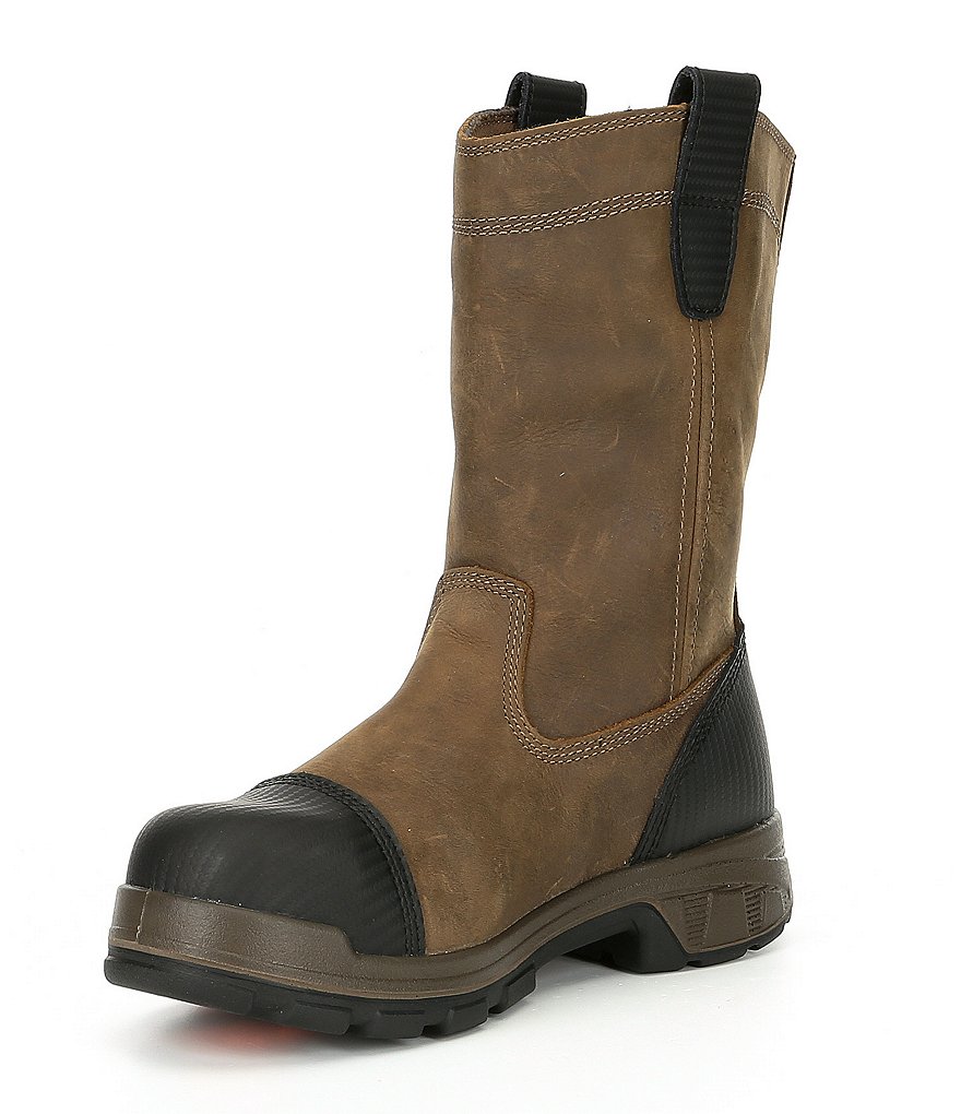 Wolverine Men's Blade LX 10#double; Composite Toe Waterproof Slip Resistant Work Boots