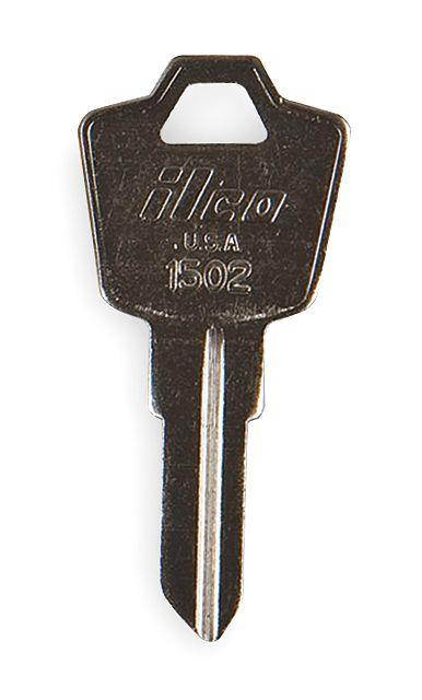 KABA ILCO 1502 Key Blank,Brass,ESP,Pins 5,PK10