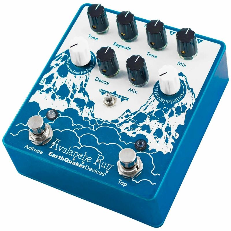EarthQuaker Avalanche Run Delay/Reverb V2 Effects Pedal
