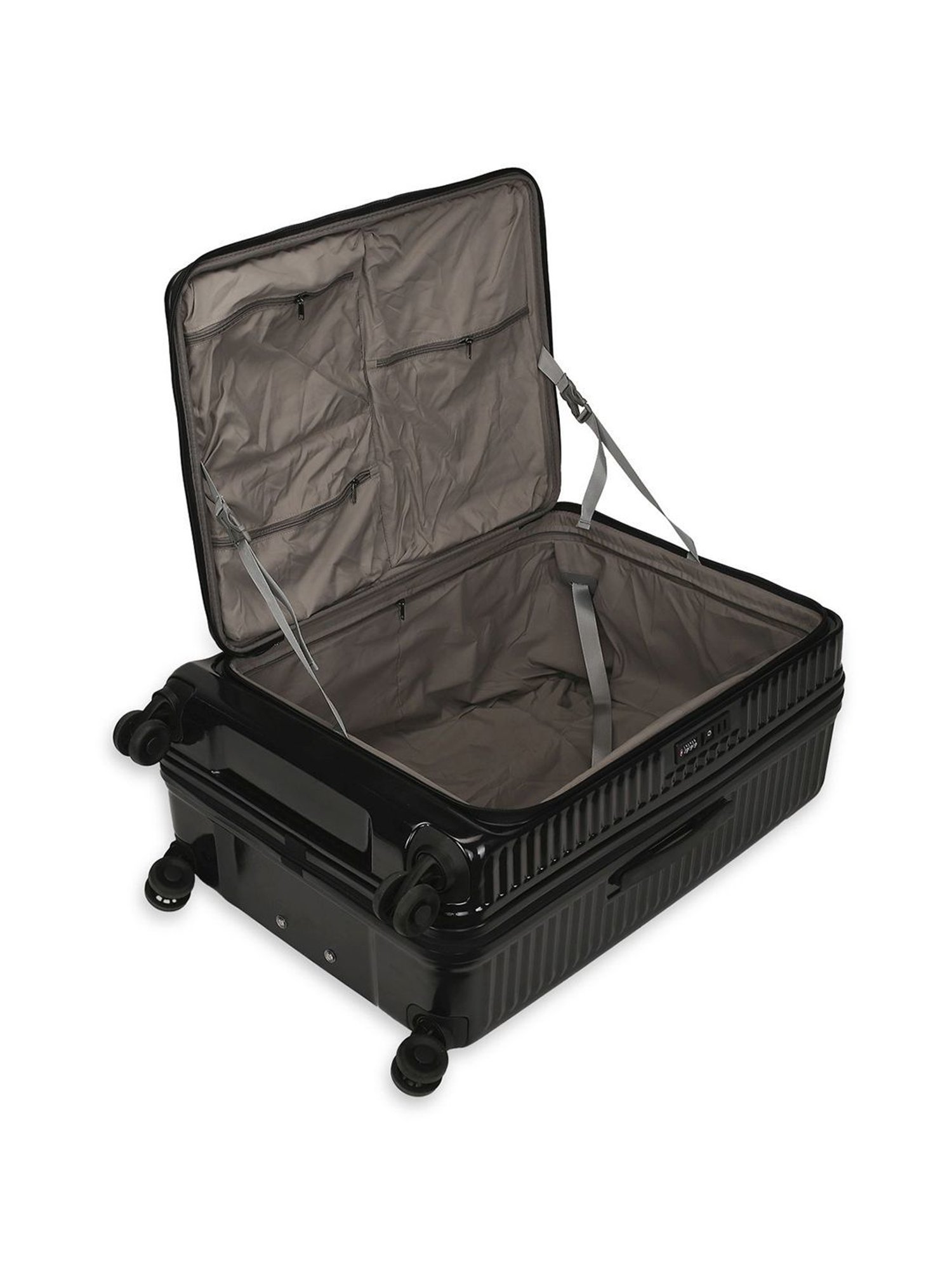 Perquisite Y2K Luxe Range Black Hard 28" Large Luggage