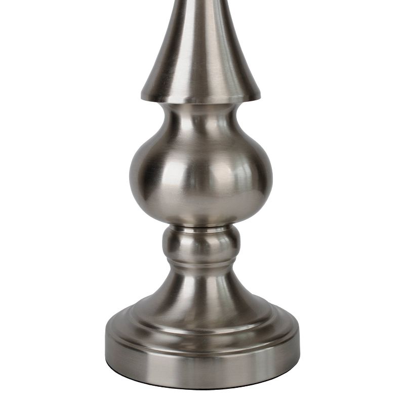 Set of 2 Lynde Metal Table Lamps Brush - Decor Therapy