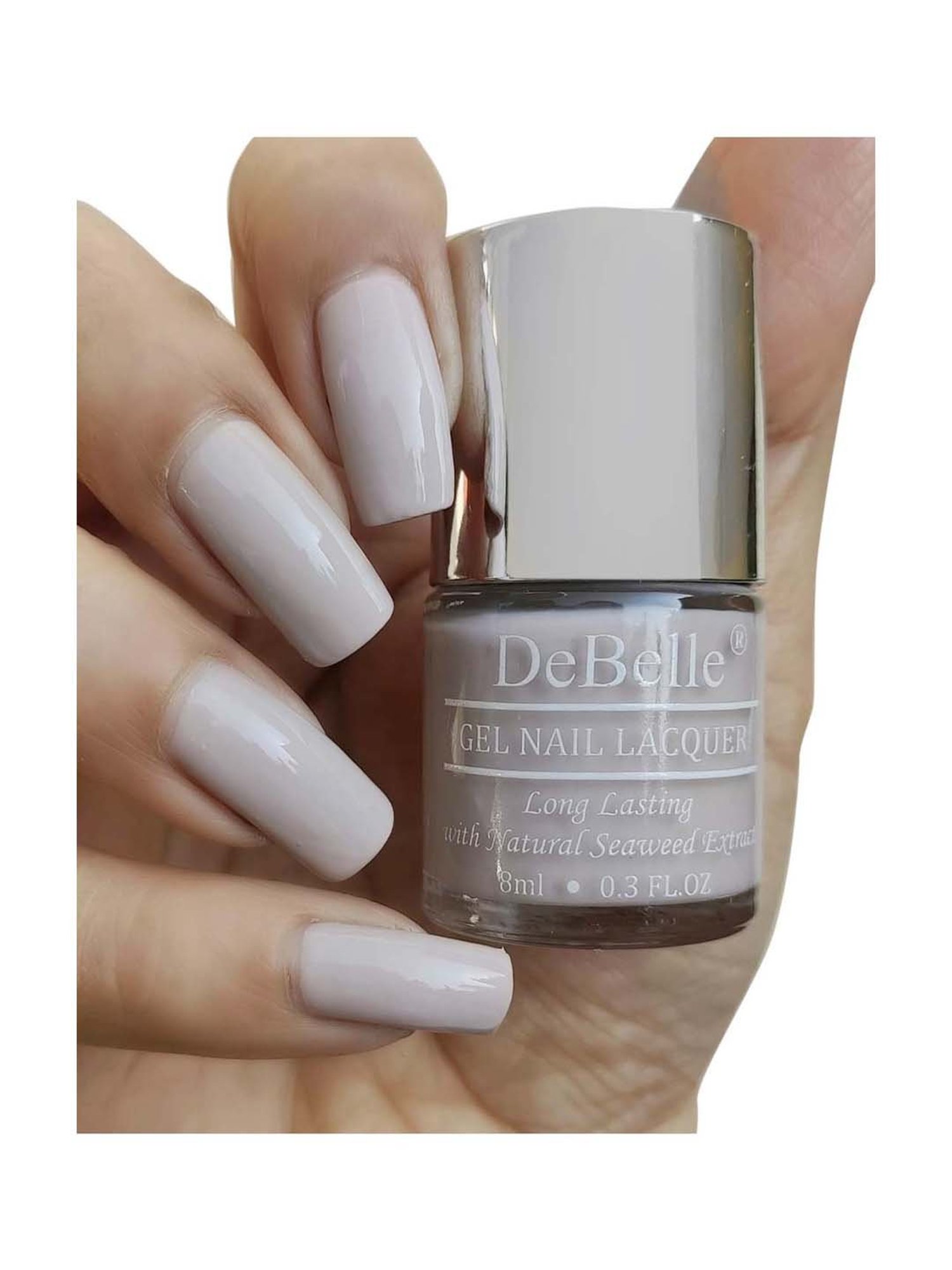 DeBelle Gel Nail Lacquer Glossy Porcelain Isabela - 8 ml