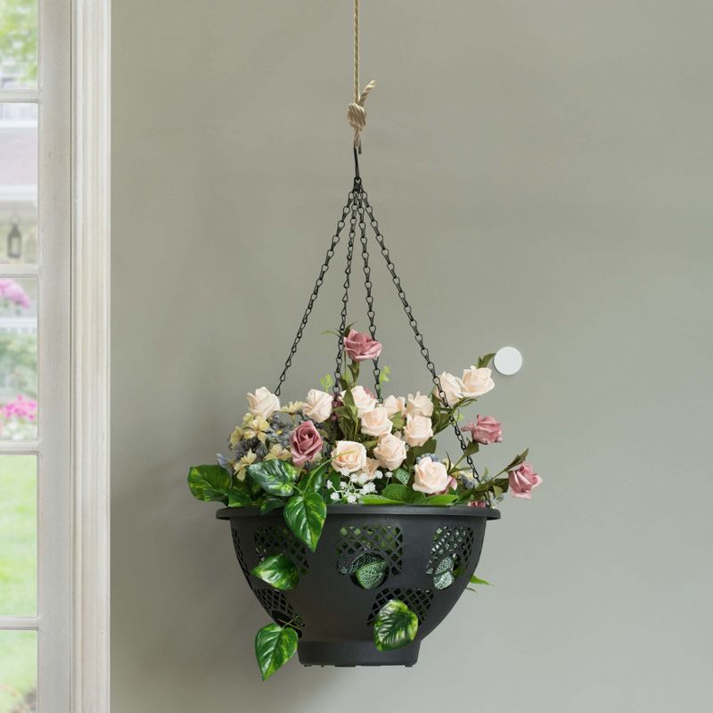 Gardenised Lace Hanging Flower Planter