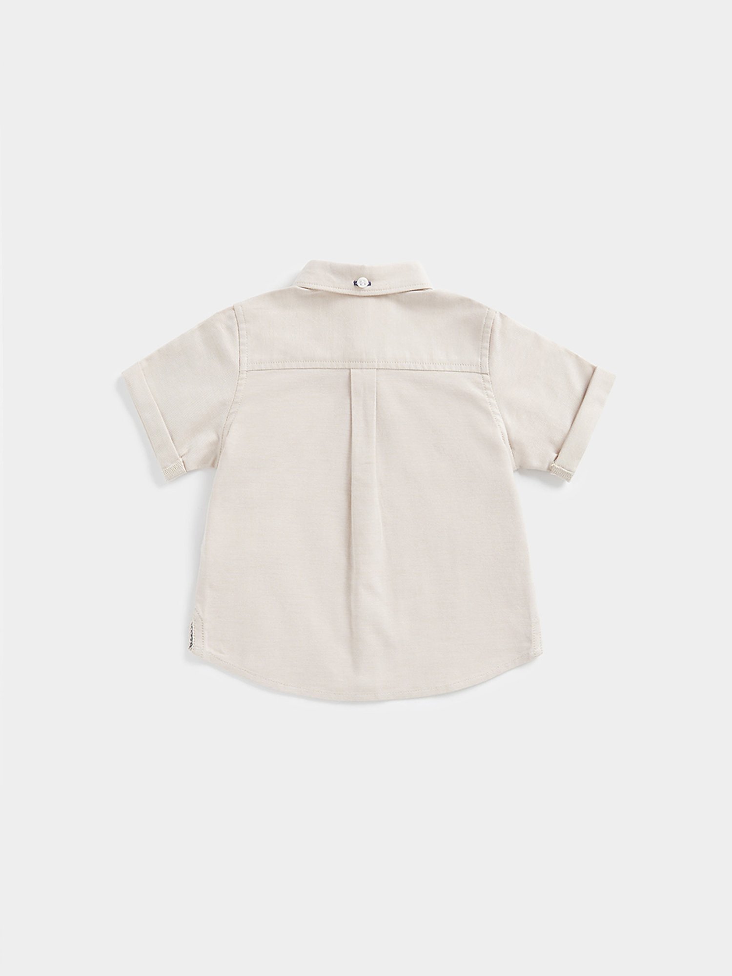 Mothercare Kids Beige Solid Shirt