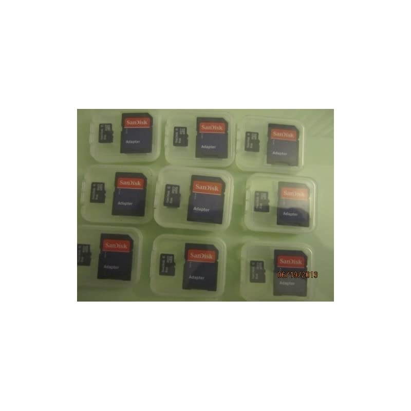 microSDHC 8GB Class 2 Card with SD Adapter SDSDQ8192