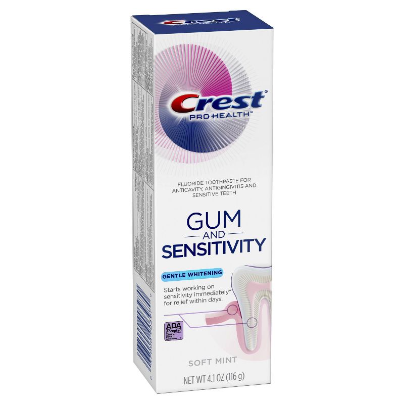 Crest Pro-Health Gum and Sensitivity Sensitive Toothpaste Gentle Whitening - 4.1oz