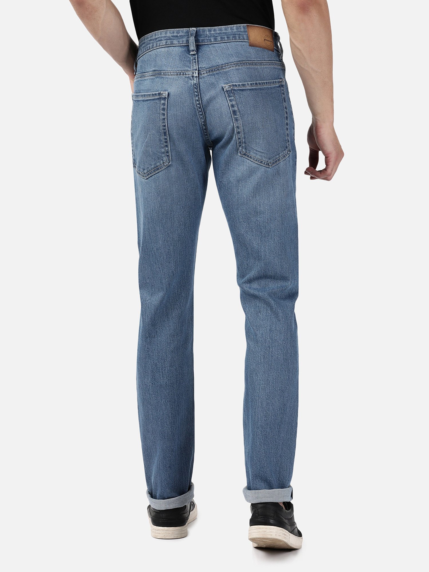 Passion Blue Slim Fit Lightly Washed Jeans