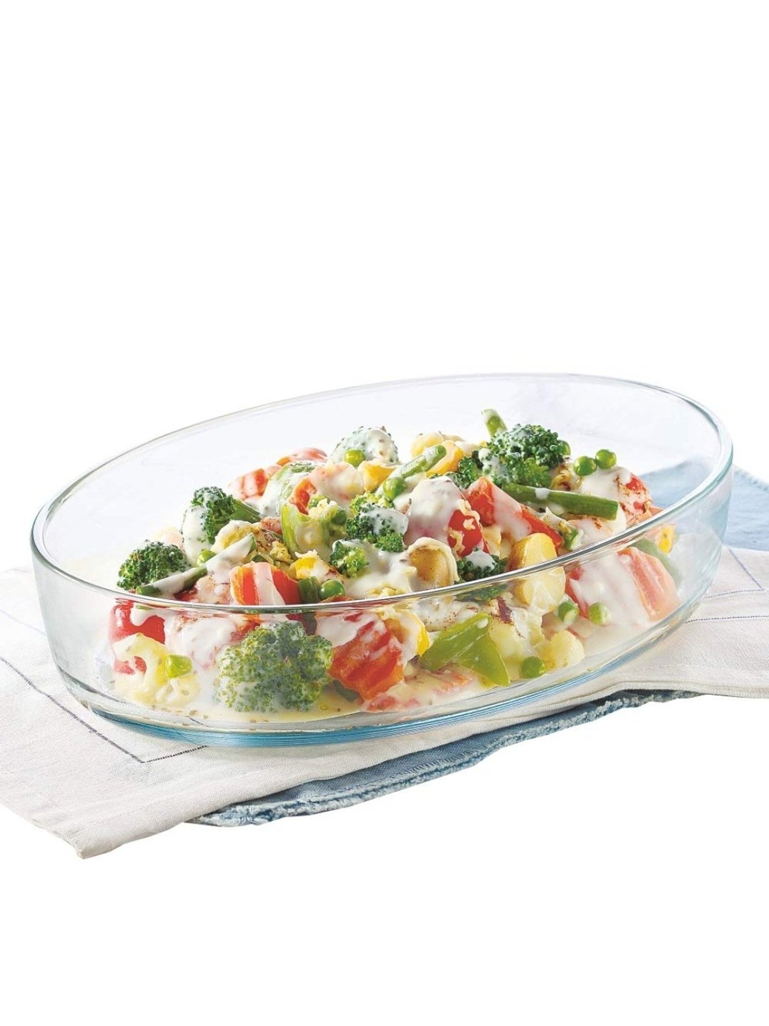 ?Borosil ?Transparent Glass Baking Dish (3000 ML)