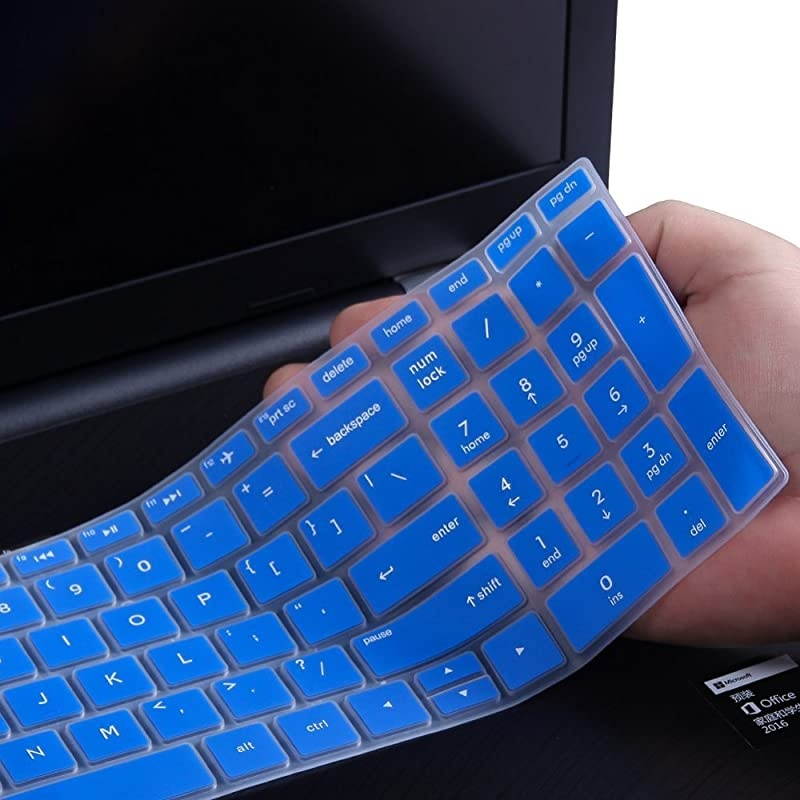 Protector Skin Cover Compatible HP Pavilion 15.6" 2018 New Series,HP Pavilion x360 15-BR075NR,HP Pavilion 15-BS 15-BW 15-CC 15-CB 15-CD,HP ENVY x360 15M-BP 15M-BQ,17.3"HP ENVY 17M 17-BS(Blue)