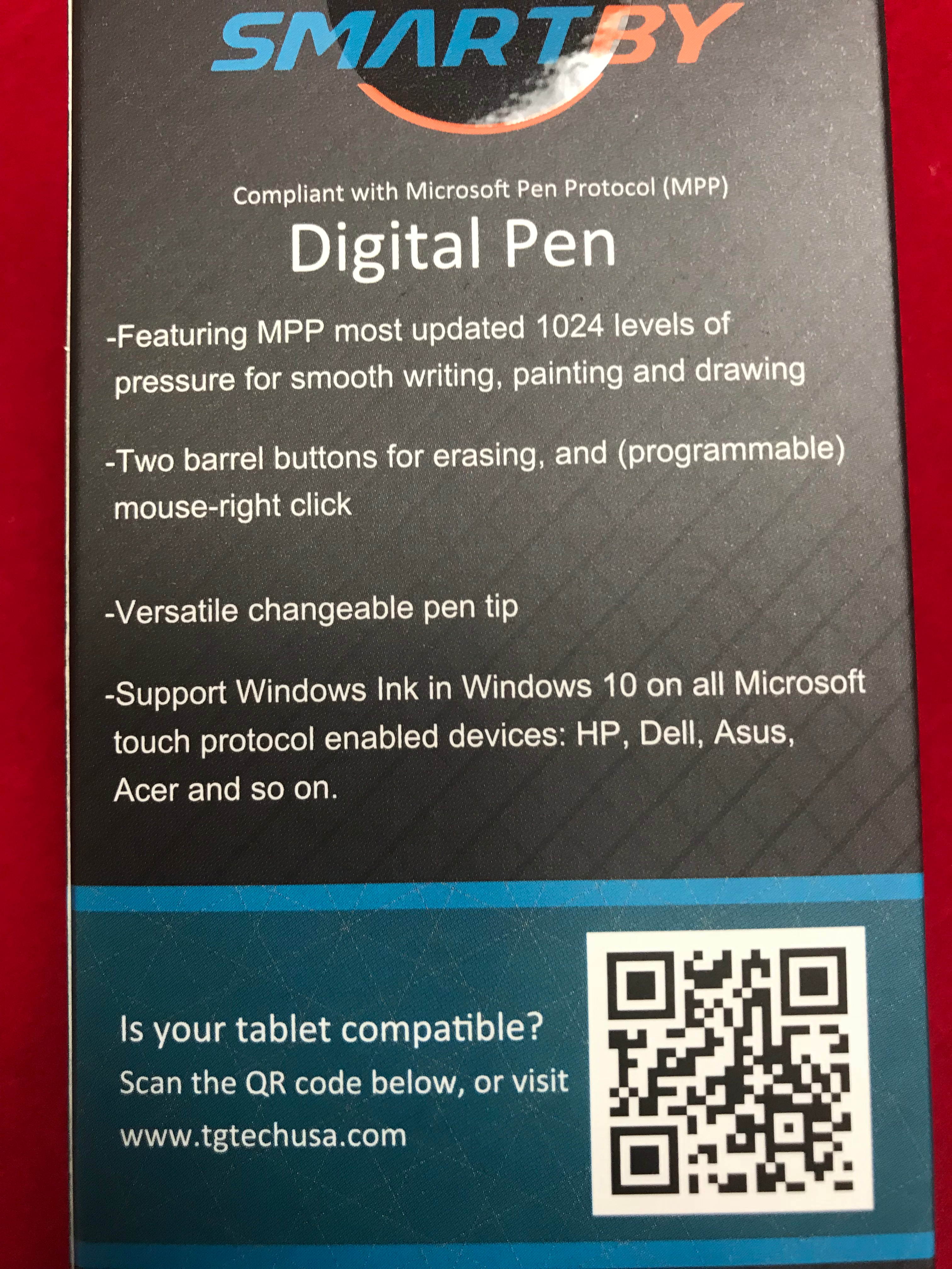 Surface New Active Digital Pen with 1024 Levels of Pressure Sensitivity for Microsoft Surface Pro(2017), Surface Laptop, Surface Pro 4, Surface Pro 3, Surface Book and Surface Studio (Black Silver)