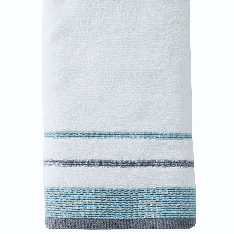 2pc Go Round Hand Towel Set White - Saturday Knight Ltd.