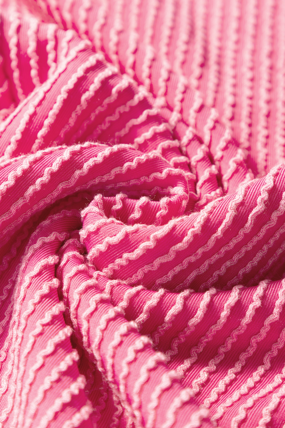 Green Solid Color Quilted Long Sleeve Top and Wide Leg Pants Set