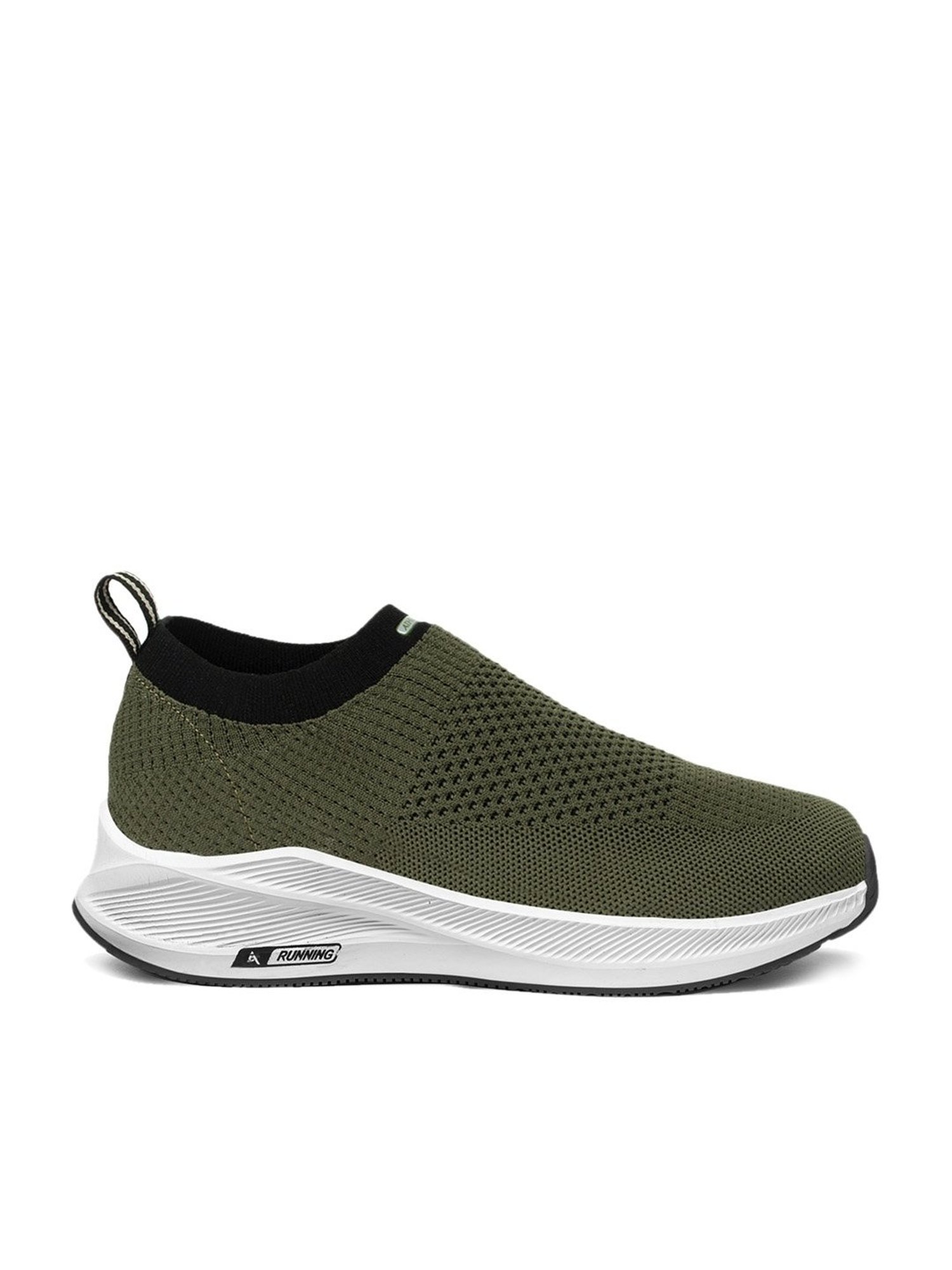 Action Men's Olive Running Shoes