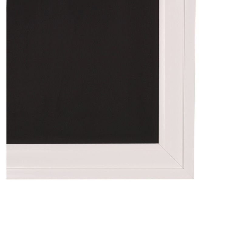 19" x 28" Bosc Framed Magnetic Chalkboard White - DesignOvation