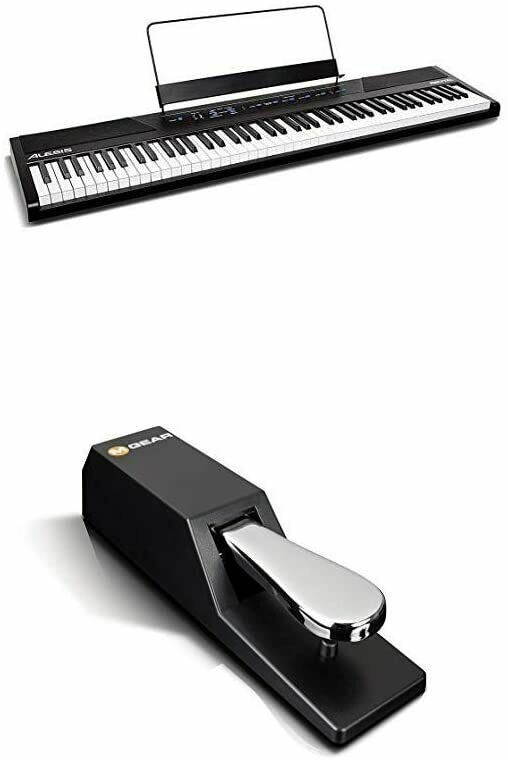 Digital Piano Bundle - Electric Keyboard with 88 Semi Weighted Keys,...