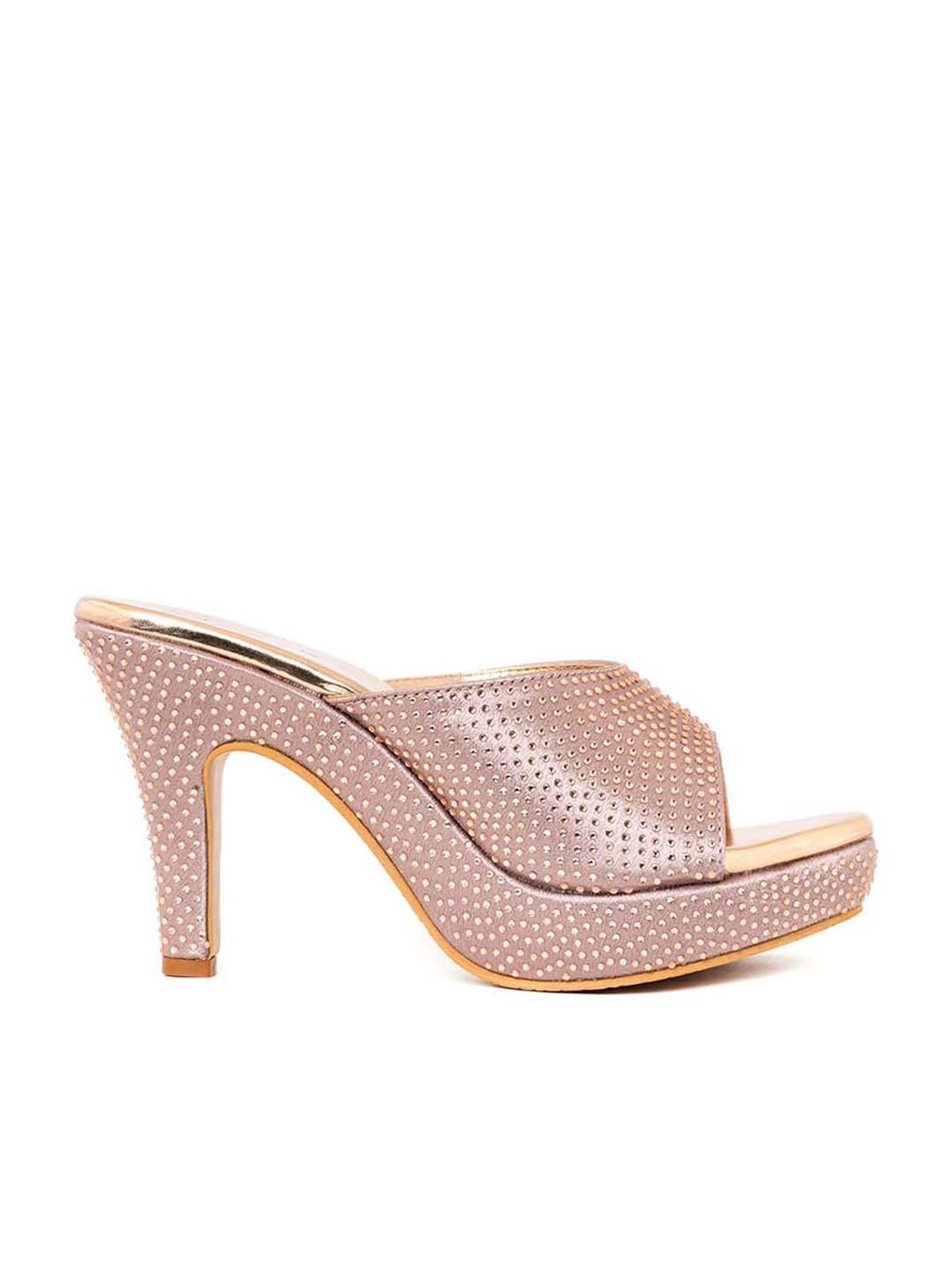 Cleo by Khadims Women's Pink Casual Stilettos