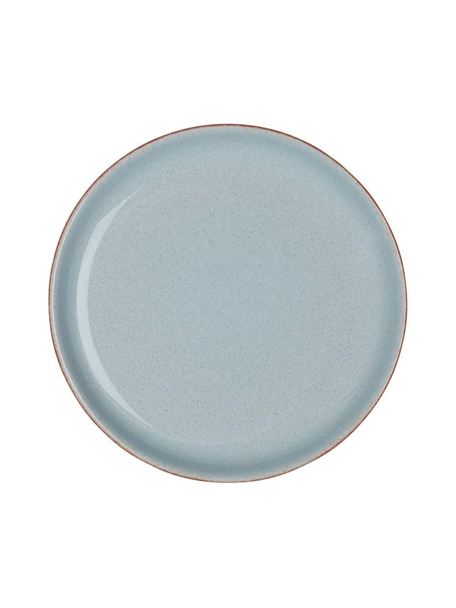 DENBY Heritage Terrace Blue Stoneware Coupe Plate - Set of 1