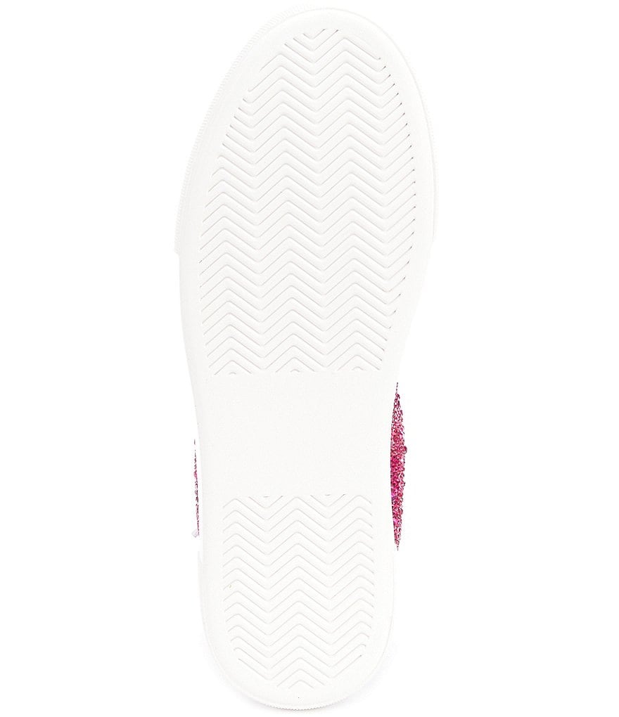 Blue by Betsey Johnson Sidny Rhinestone Embellished Platform Lace-Up Sneakers