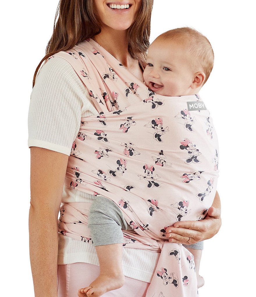 Disney x MOBY Classic Minnie Mouse Print Baby Wrap