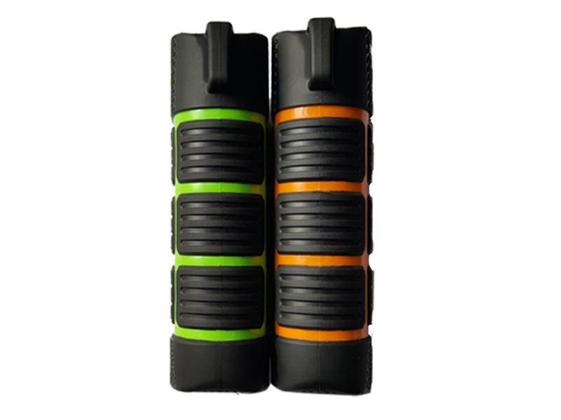 Tritina Waterproof Power bank - LED Light - SOS Signal, 5200mAh Travel Power Backup for Iphone, Smartphone,Safe Battery ---(Orange)