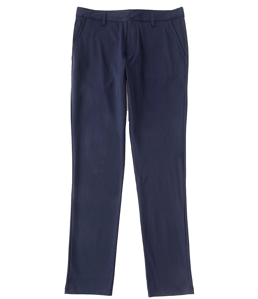 RHONE Slim-Fit Flat-Front Commuter Stretch Pants