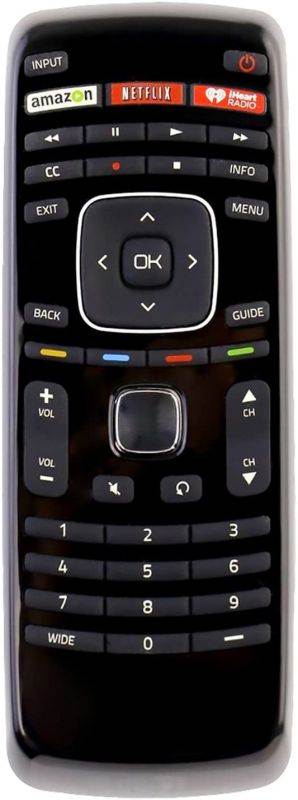 New XRT112 LED Smart Internet Apps TV Remote Control with iHeart Radio APP for Vizio TV E241i-A1 E241I-A1W E280I-A1 E291I-A1 E320I-A2 E390I-A1 E390I-B1 E401I-A2 E420i-A1 E420I-A0 E500I-B1E E502AR