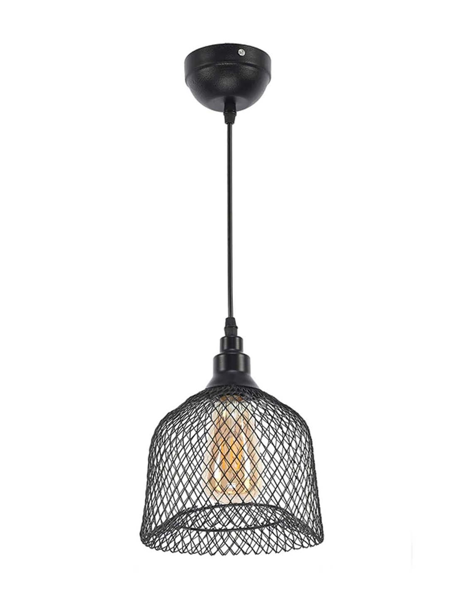 DecorativeRay Black Hanging Light - Set of 1