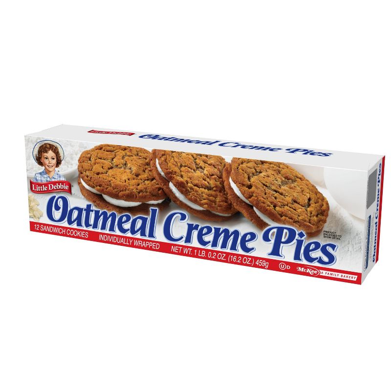 Little Debbie Oatmeal Creme Pies - 12ct/16.2oz