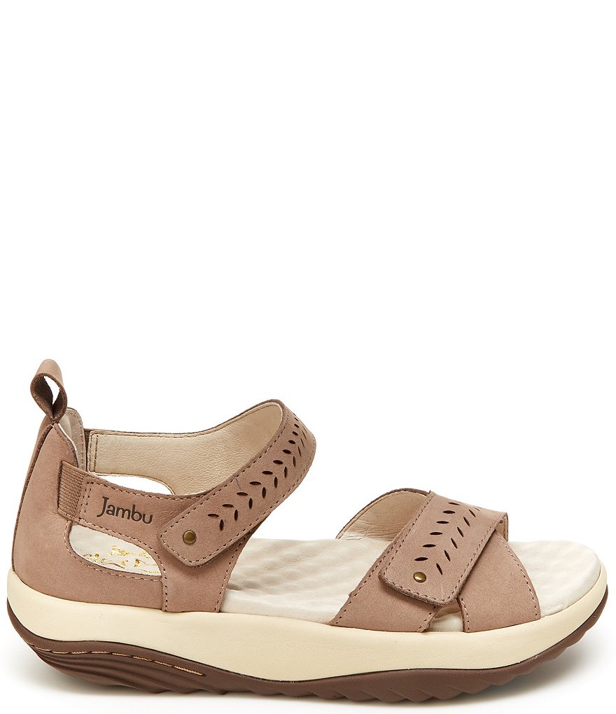 Jambu Sedona Suede Wedge Sandals