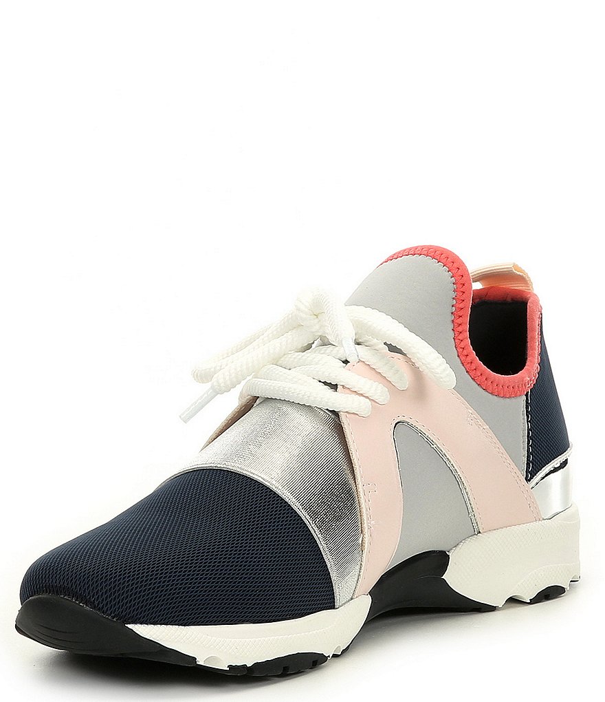 Carvela Lament Colorblock Fabric Sneakers