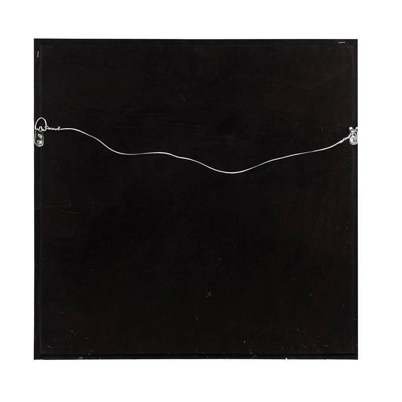 24" Couture Wall Art White/Black - A&B Home